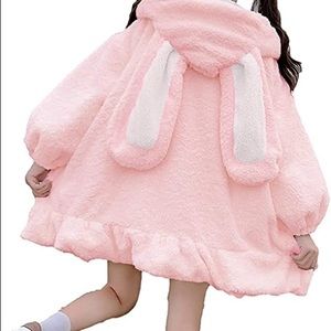 ♡NWOT cute bunny hoodie♡